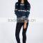 Fashion thin dri fit sweatshirt fabric 80% cotton 20% polyester
