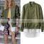 Runwaylover EY0980C Wholesale Classic Men Women Nylon Custom Bomber Jacket