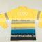 Manufacturer mens contrast safety reflective 3M tape silk-screen print high visibility polo shirt