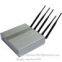 5 channels high power 4G 3G GSM mobile signal jammer blocker isolator shield,IR remote control,cover 50m