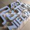 customize durable polychrome aluminum coil stripe for channel letter