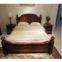 Western Style Solid wooden double bed