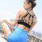 Women's Wirefree Padded Criss Cross Back Yoga Sports Bra