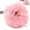 2017 Winter New Design Fur Scrunchie Hair Accessory Fake Fur Pom Pom Elastic Hair Band