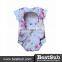 Personalized Short Sleeve Baby Romper (JA601W)