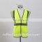 Wholesales ENISO20471 Strandard High Visibility Vest Construction Work vest