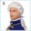 Adult Immortal Colonial Man Silver Peruke Synthetic Wigs HPC-0044