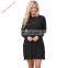 New Fashion Ladies long sleeve high neck women sweater dresses