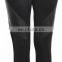 wholesale 2015 fashion women stretch knit panel leather legging stretch pants