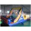 orange inflatable obstacle course, high quality inflatable obstacle game