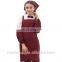 100% cotton vest plain apron for women