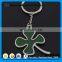 Wholesale Custom Metal Four Leaf Clover Key chain for hotel