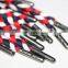 wholesale custom free sample waxed poylester shoe lace
