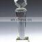 2016 Hot flame crystal trophy award,flame crystal trophy award manufacturer