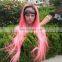 New arrival pink two tone color brazilian silky straight human wigs