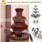 Upgrade stainless steel 4 Tiers battery Chocolate Fondue Fountain
