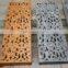 Landscape product laser cut corten steel rustic panel