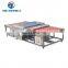 Horizontal glass washer and dryer