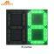 18 inch 7 segment outdoor led display white red green yellow