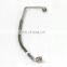 turbocharger oil inlet pipe flexible hose 3976466 for QSB6.7 diesel engine  ISDE ISBE QSB6.7 6D107