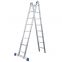 Aluminum alloy high strength extension ladder am42-218ii gold anchor aluminum alloy ladder