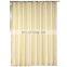 i@home solid color beige hotel polyester jacquard waffle weave shower curtain waterproof