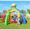 Light weight 4 in 1 kids outdoor portable inflatable jousting sport games for carnival party