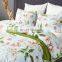 Twin Duvet Cover Sets Floral Print Reversible Geometric Arrow Pattern Cotton Bedding Sets