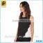 2016 Summer Latest Designs Clothing Famous Design Sleeveless Color Block Asymetrical Blouse