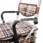 German custom cheap steel handicapped made shopping cart rollator walkers for disabled with seater