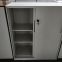 Sliding steel door A4 F4 letter legal  file storage cabinet gray/brown color available