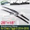 Car Wiper Blade for Chery Tiggo 5 2014~2018 Grand Tiggo 5 DR6 EVO6 Car Wiper Blade Windscreen Windshield Wipers Car Accessories