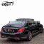 upgrade front bumper rear lip front diffuser for Mercedes benz S class W222 with side skirt