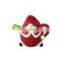 New Factory Custom hand painted santa claus ceramic christmas tea pot