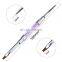 Private Label Two Sides 3D DIY Drawing Nail Pen Dual End Flat Liner Nail Art Painting Brush