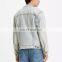 Quality mens casual cotton jacket fabric denim short jeans jacket for men