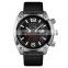 new SKMEI 9190 genuine leather strap 3atm water resistant quartz watch for men