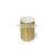 brass color metal ice bucket