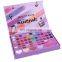 Private Label Triangle Eyeshadow Palette Box With Mirror Luxury Cute Eye Cosmetics Package