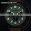 MEGIR 2158 Mens Quartz Watch Chronograph Luminous Sports Wristwatch Leather Strap Waterproof Man Watch Brand