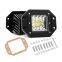 Offroad Light Accessories 4x4 5 Inch Car Bumper Flush Mount LED Pods Combo Beam Cube Light for Jeep Ford Off Road Truck