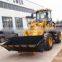 Factory Direct Supply Industrial Wheel Loader With Snow Blower