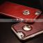 High-grade retro cow leather men cell phone case leather mobile phone case for iphone 6S cheap phone cases