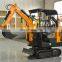 Cheap rubber track trailer mini excavator for sale