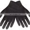 Daily Use Plain Style 100% Black Cotton Glove, Cotton Work Glove
