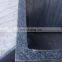 Dark grey granite plant pots