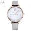 SHENGKE SK Ladies Watch Soft Leather Band Marbling Dial Quartz Watches Gift For Woman Ladies Custom Logo Watch OEM K0066L