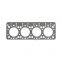 Suitable for Komatsu D50P engine cylinder head gasket 6110-11-1811 overhaul kit cylinder bed oil seal