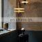 Classic Brass Retro Style Decorative Chandeliers Personalized Customization Modern Spanish Snowflake Stone Lamp Ceiling