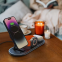 Wholesale Portable Desktop Mobile Phone Wireless Charger Station 3In1 Folding Magnetic 10W 15W Multifunction Charge Dock stand